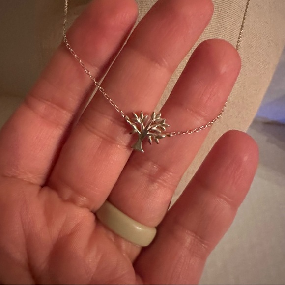 Jewelry Tree Pendant Simple Necklace 925 Lath Poshmark